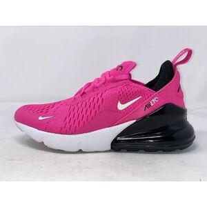 Nike Women's Pink and Black Sneakers
